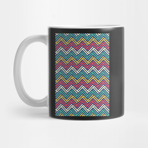 Abstract Geometric Pattern by Blue-Banana